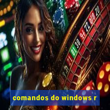 comandos do windows r